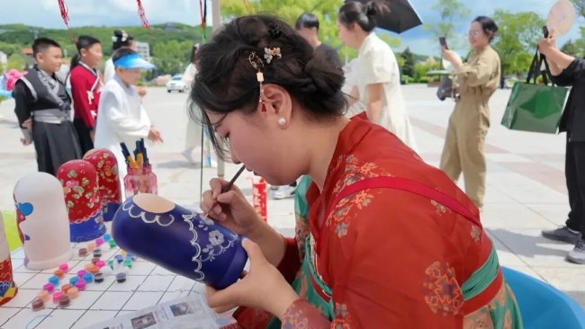 【网络中国节·端午】粽香漫口岸文明润边城｜我市举办庆祝中国共产党成立105周年暨第二届文明实践大集活动