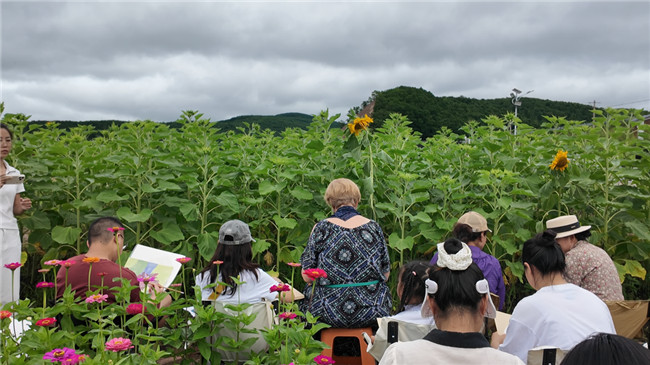 【绥芬河想不到的美】绥芬河市红花岭向日葵写生创作基地举行揭牌仪式